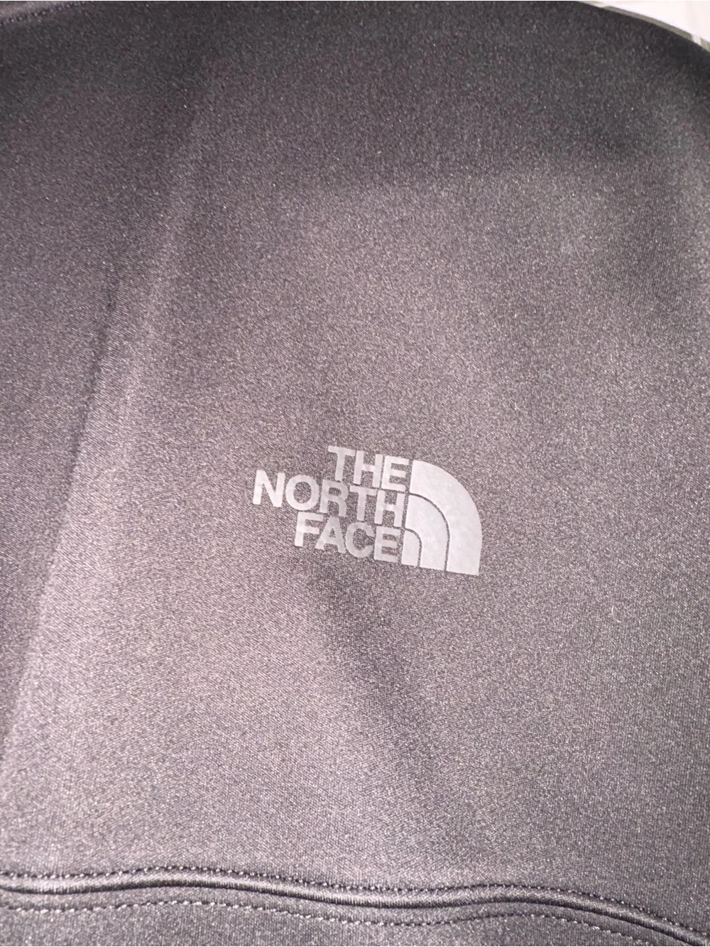 Big & Tall The North Face Men's Charcoal Softshell Full-Zip Jacket size XXXL